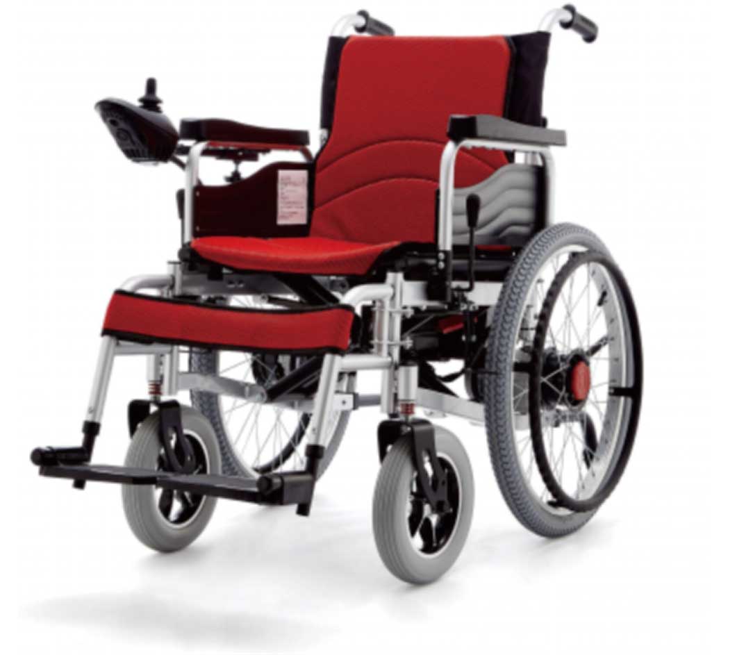 dimensions of electric wheelchair