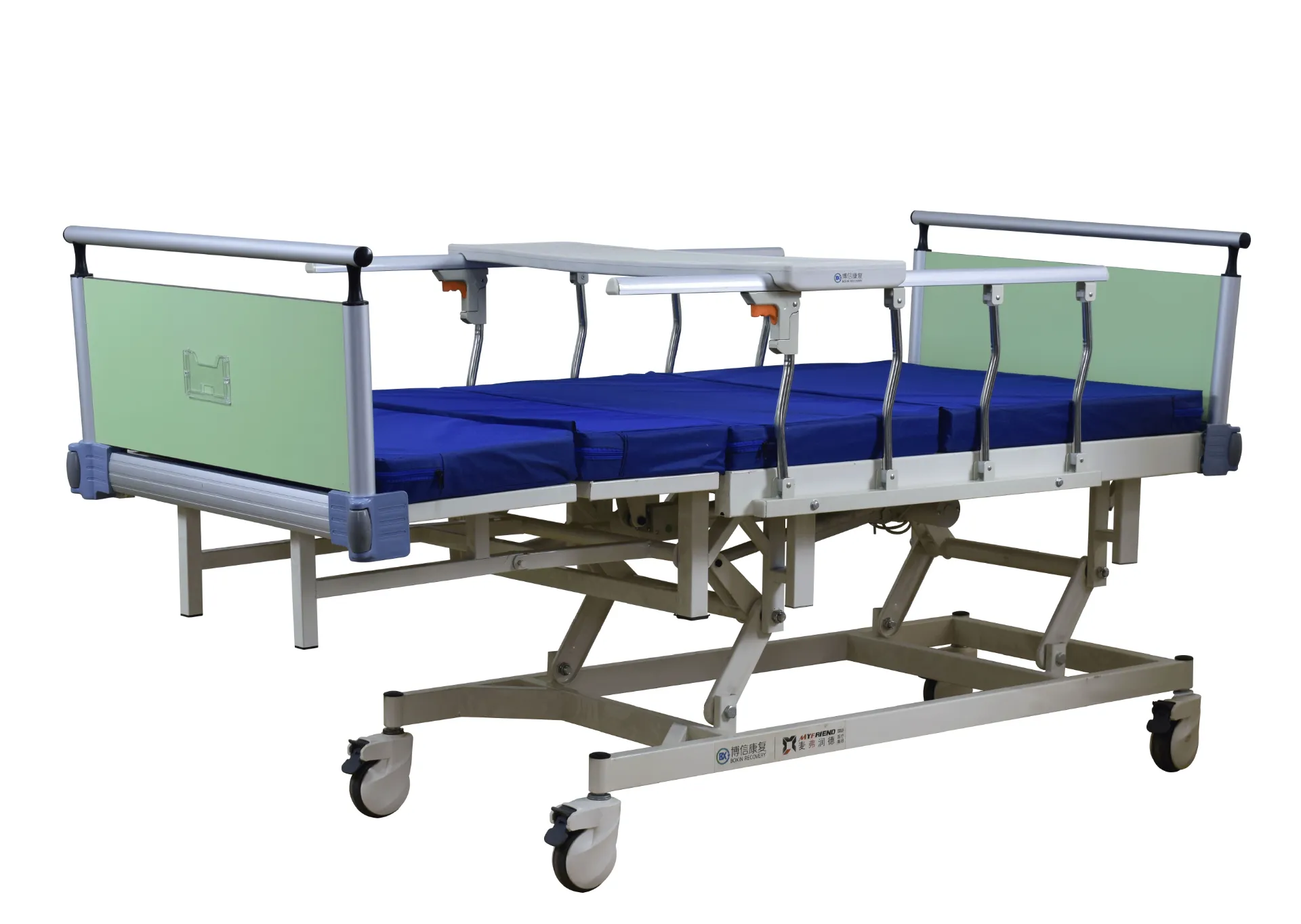 manual semi fowler bed