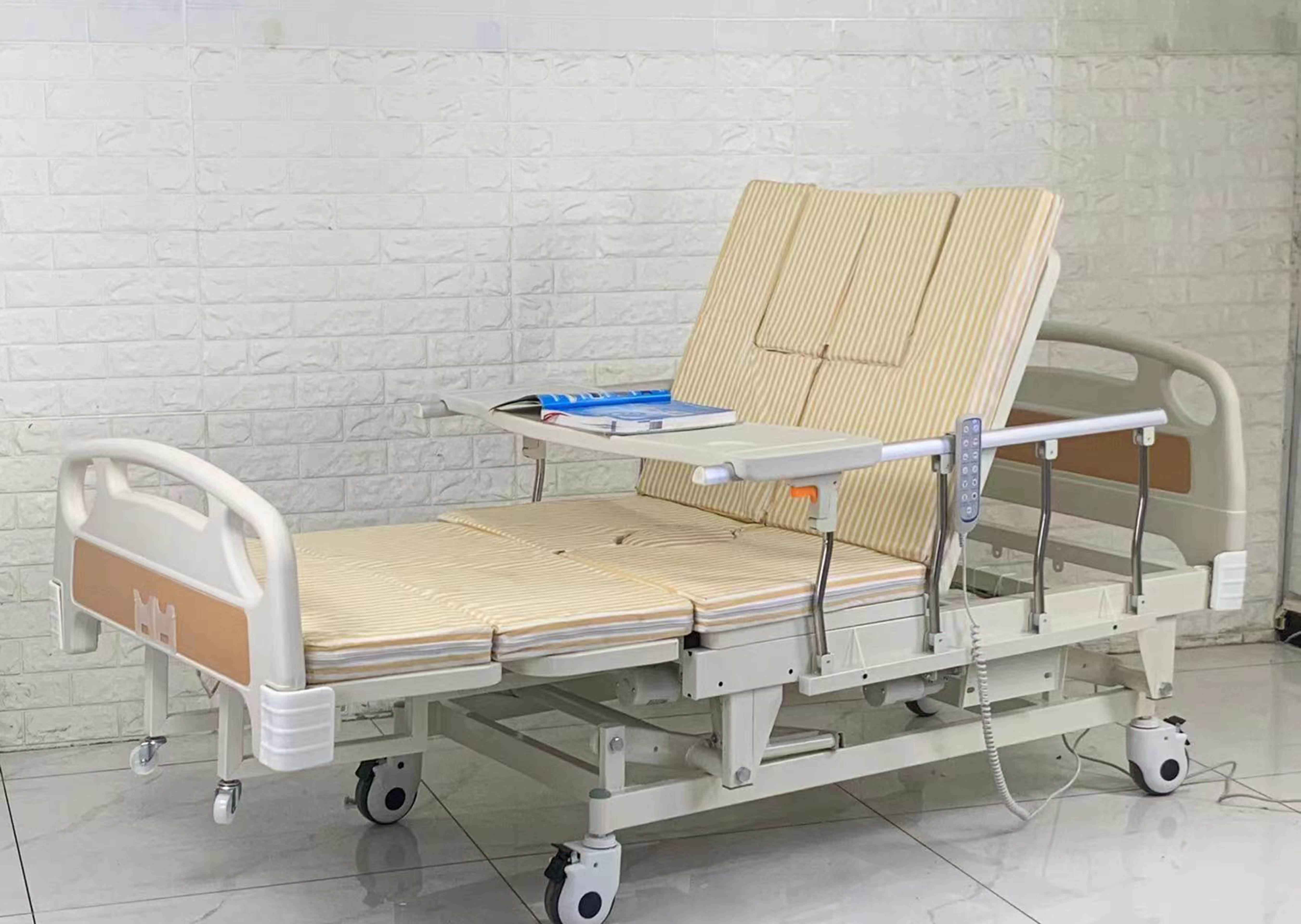 Electric hospital beds for home hospital patient nursing bed