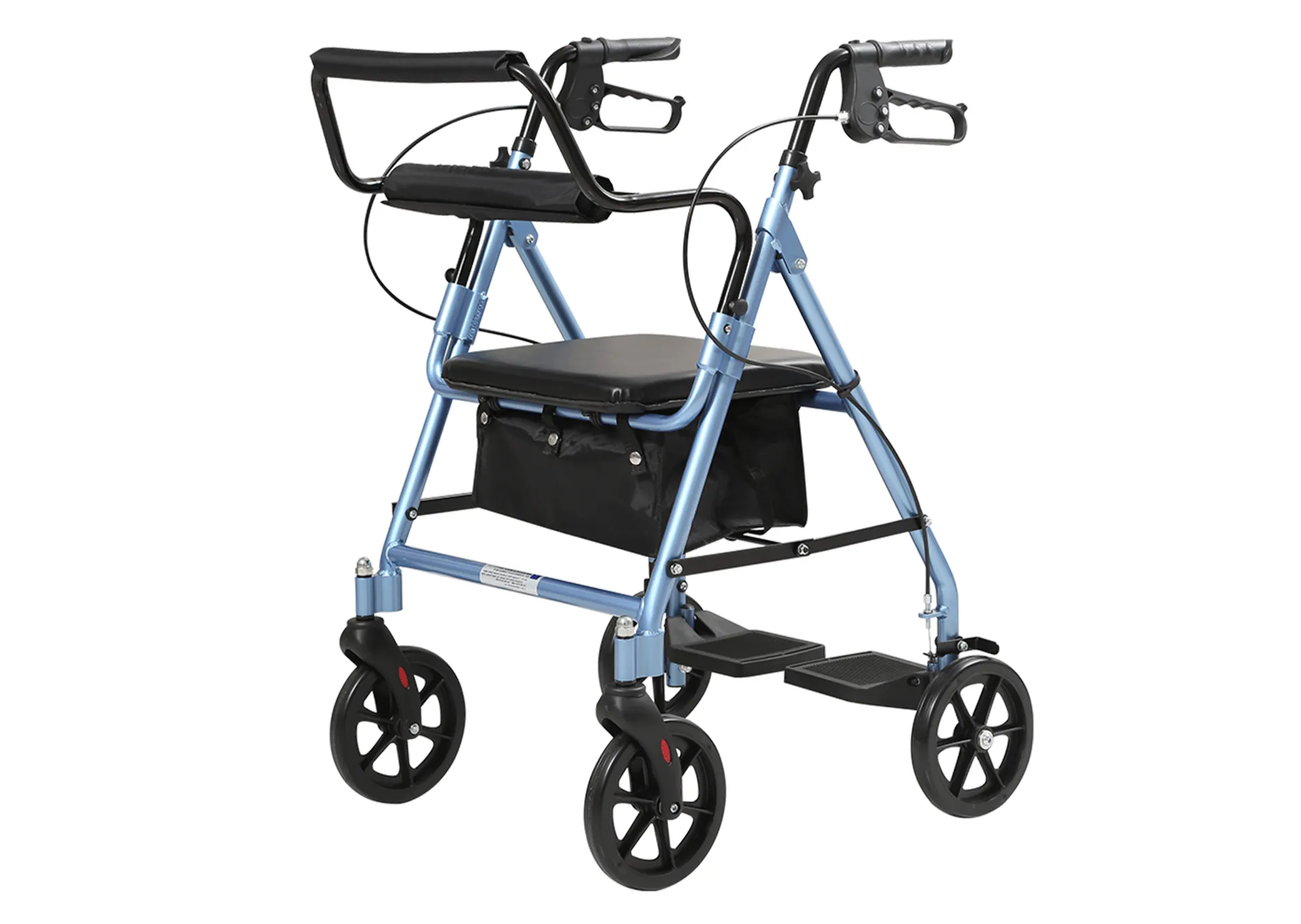 Fast delivery all terrain rollator lightweight rollator with seat