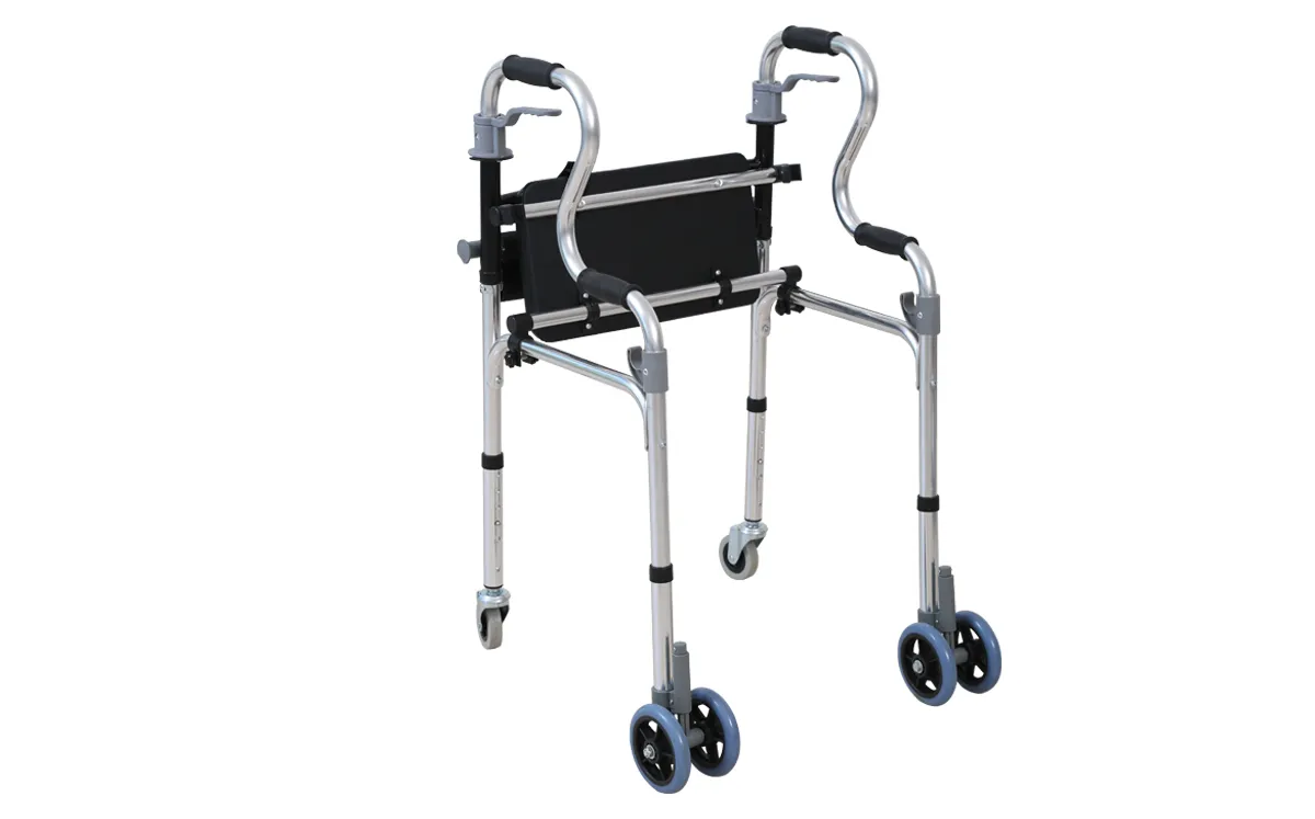 small rollator walker with seat