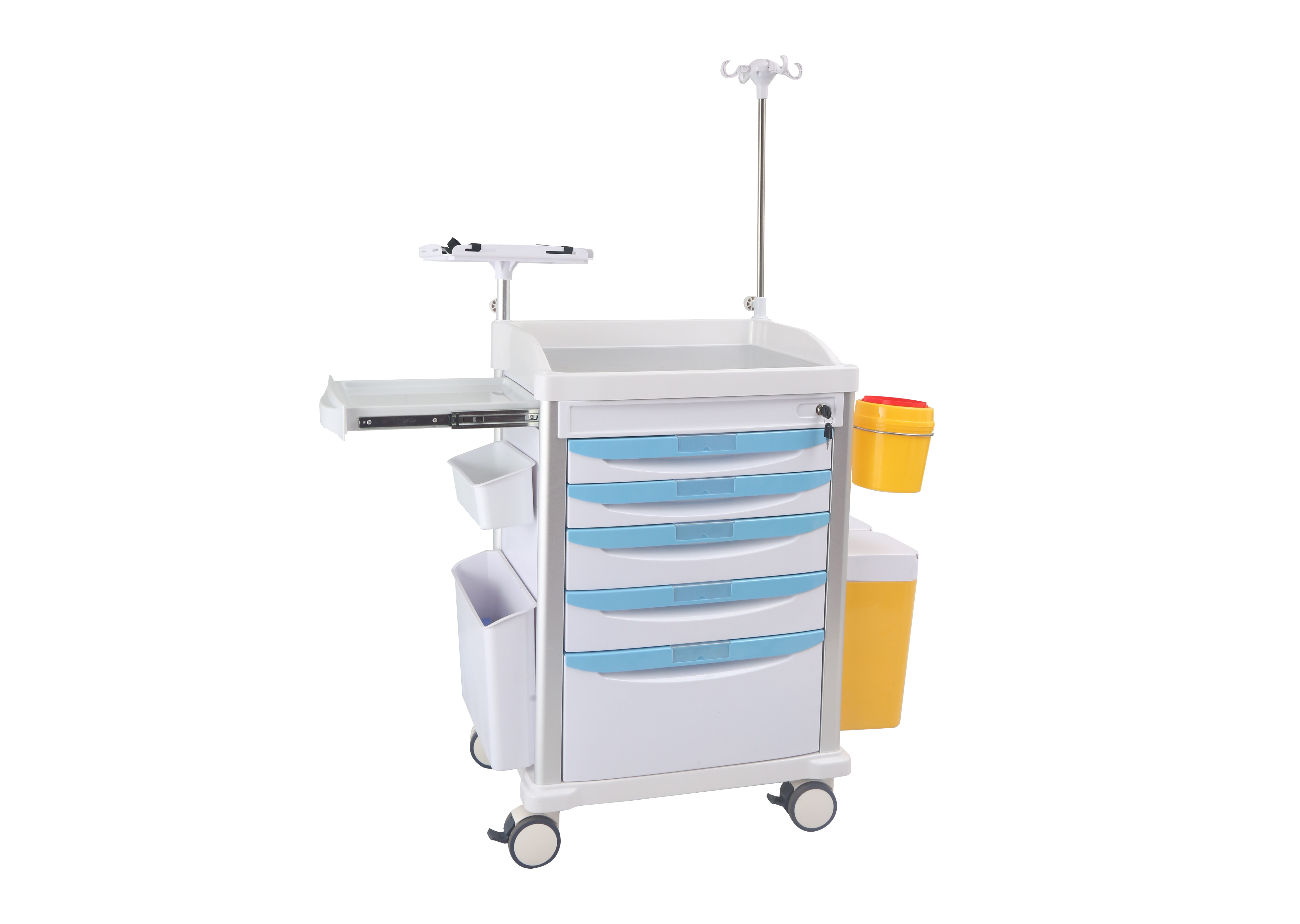 examination bed with storage